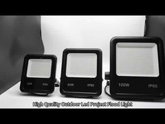 IP65 150w Luz de Inundação LED Alumínio à Água Exterior Vidro Temperado