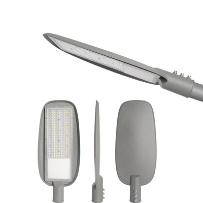 Luzes de rua exteriores IP65 do diodo emissor de luz do DOB 200W Grey Aluminum For Parking Lot