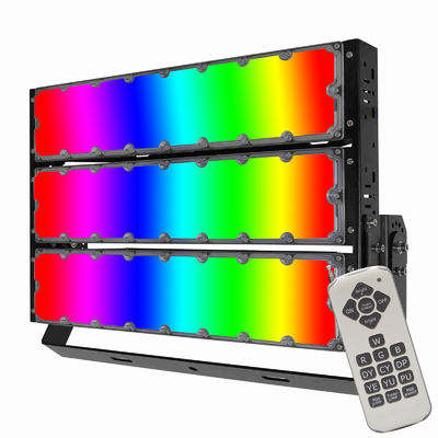 600W RGB Luz LED de mudança de cor com controle remoto ou DMX