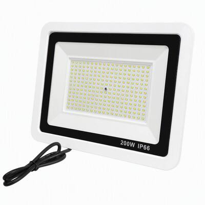 Iluminação de inundação LED de 200W com caixa branca
